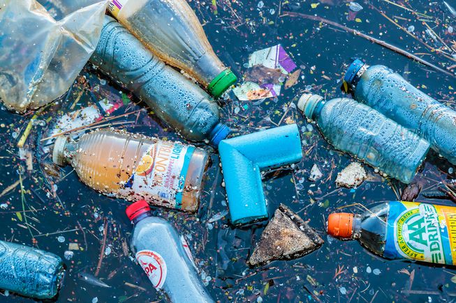 Plastic pollutants in our waterways