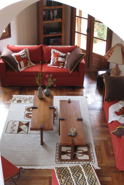 Mohair carpet interior design