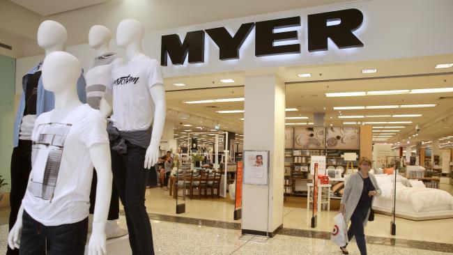 Myer's cookie-cutter department store model is not that appealing anymore