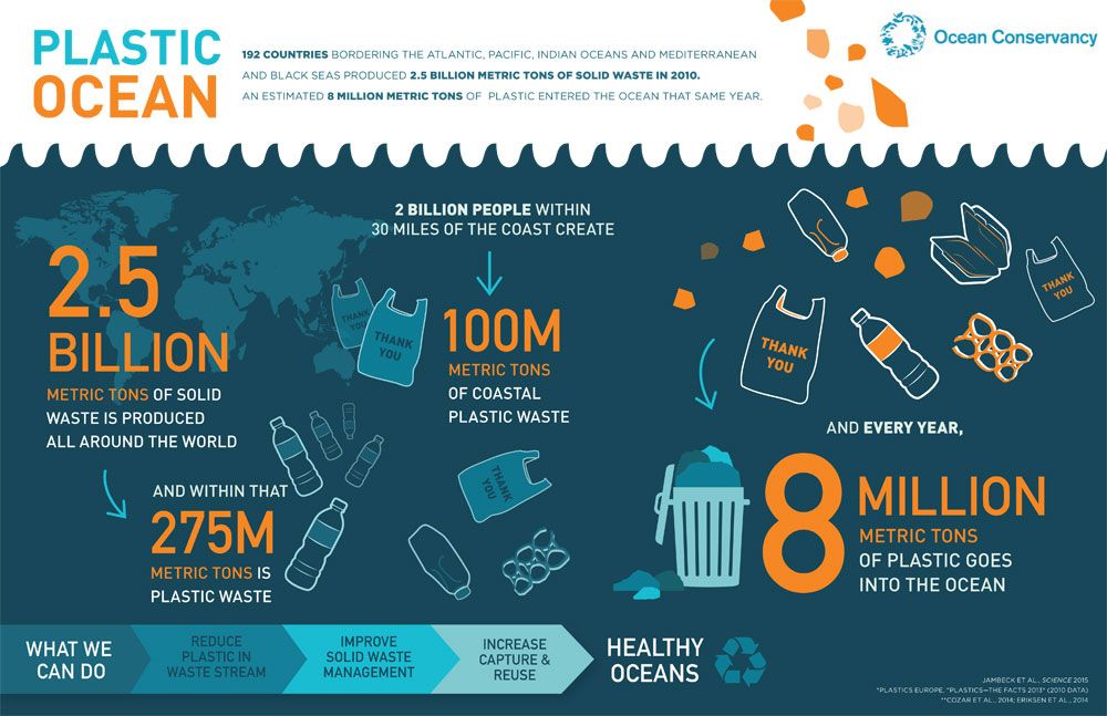 Ocean Pollution Infographic